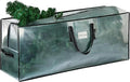 VENO Clear Christmas Tree Storage Bag - Fits 7.5 Ft Artificial Trees, Heavy Duty Large Bags with Zipper, Durable Handles, and Labeling Card Slot, Alternative to Storage Boxes with Lids