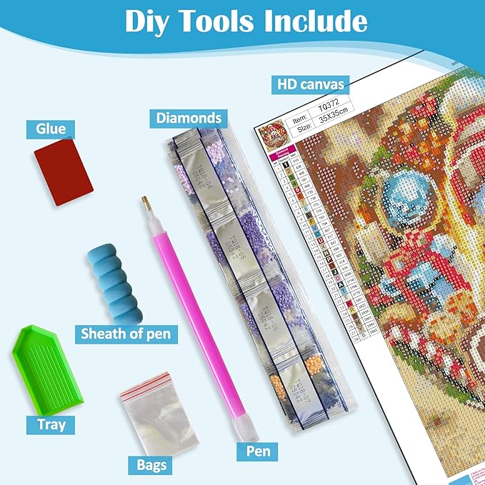 Christmas Snowman Holly Ball Diamond Painting Kits for Adults,5D Diamond Art Kits for Adults Beginners,DIY Full Round Drill Diamond Dot Painting Gem Art Kits for Adult,Home Wall Decor 13.8x13.8 Inch