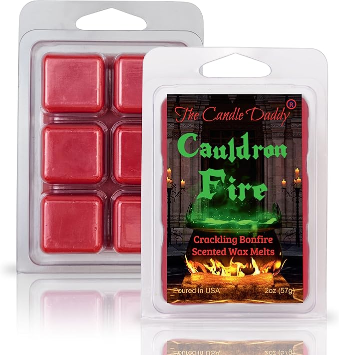 The Candle Daddy Salem Book of Smells Halloween 5 Pack - 5 Amazing Witchy Wax Melts - 30 Total Cubes - 10 Total Ounces