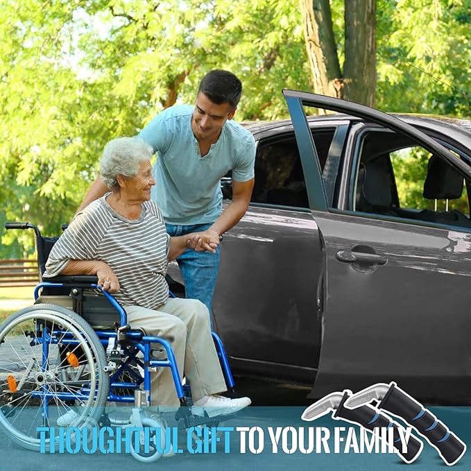 Car Door Handle for Elderly Car Handle Assist Support, Portable Auto Grab Handles for Handicap Seniors