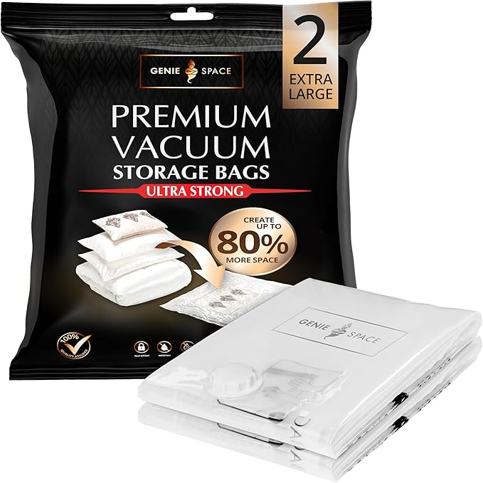 Genie Space - Premium Bags - Extra Large - 2 Pack