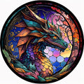 Meothan Paint by Number for Adults, Colorful Dragon Painting by Numbers for Adults Beginner, Acrylic Easy Paint by Numbers Kits on Canvas for Gift Home Wall Decor 13.8”W x 13.8”L