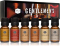 P&J Trading Fragrance Oils for Diffusers for Home Gentlemen's Set Fragrance Scents for Candle Making - Soap Making Supplies - Car Diffuser Scents - Essential Home Gift Set - Cedar, Sandalwood & More