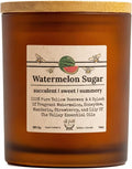 Watermelon Sugar Organic Beeswax Candle | 2 Ingredients | 100% Pure Beeswax Candles, Non Toxic, Natural, Organic Candles, Beeswax Candles Scented, Non Toxic Candles, 80 Hour, 14oz