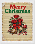 AIVKIEJK Diamond Painting Kits for Adults - Merry Christmas Santa, Holly & Vintage Painting DIY 5D Full Drill Diamond Dots Paintings with Diamonds Gem Art and Crafts Home Decor 16"x20"