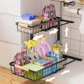 Under Sink Organizer and Storage, Slide Out Under Cabinet Storage Pull Out Sink Shelf Cabinet Storage Shelves, Undersink Organizers for Kitchen Bathroom Cabinet