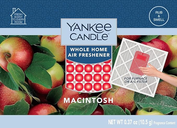 Yankee Candle Macintosh Whole Home Air Freshener (Pack of 4)