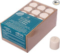 Hosley Set of 30 Unscented Ivory Votive Candles – Bulk Pack, Clean-Burning, Long-Lasting 10-12 Hour Burn Time – Ideal for Weddings, Home Décor, Spa, and Events
