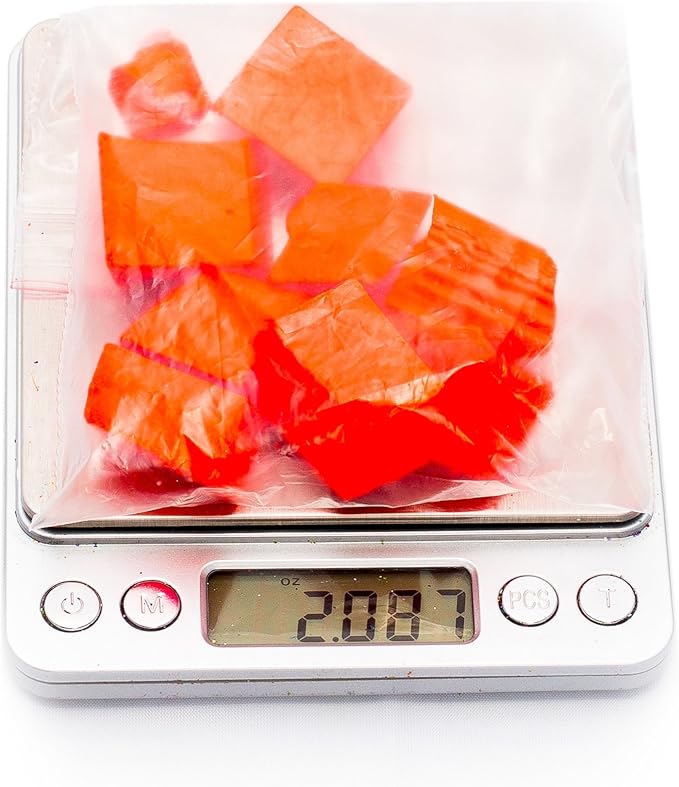 Bright Orange Candle Dye 2oz for Soy Candle Making – Candle Shop Premium Color Dye Blocks for Soy Wax, Beeswax, Paraffin - Candle Wax Dyes
