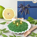 Pearled Scented Candle 2.2 lb Sand Wax Scented Sand Candle Mother's Day Kit for Women Love Gifts with Box 50 Wicks for Mother's Day Wife Couples Mother(Emerald Green,Sage Grapefruit)