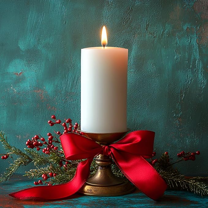 3 x 6Inch 65 Hours Wax Pillar Candle Mold Large Cylinder Silicone Candle Mold Cylinder Resin Casting Mould Long Cylinder Silicone Mold for Candle Home Decoration