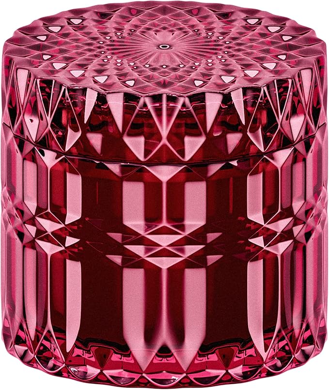 Wild Fig & Cassis Scented Candles, Crackling Wood Wick Soy Candles, Muse Collection 7.4oz Glass Jar Decorative Candle, Candles Gifts for Women
