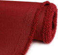 OTOEZ 600D Waterproof Canvas Fabric by The Yard, Fade & UV Resistant Outdoor Upholstery Material 58" W Water Resistant Cordura Polyester Fabric for Marine Boat Awning Tent Chairs DIY, 5 Yards Red