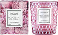 Voluspa Rose Petal Ice Cream, Classic Candle Jar, 6.5 Ounce, 40 Hour Burn Time, Coconut Wax for Clean Burning, Handcrafted in The USA