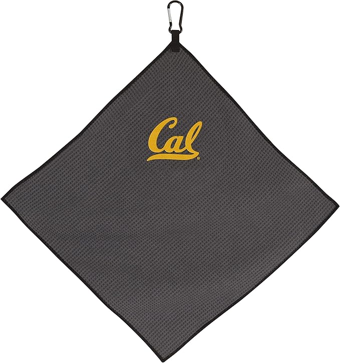 Team Effort Collegiate 15" x 15" Grey Microfiber Towel