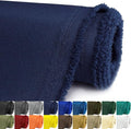 Waterproof Canvas Fabric by The Yard 58inch 600D Upholstery Material Polyester Fabric Outdoor Water Resistant Fabric for Sewing Chair Patio Cushion Purse Bag Interior, Pre Cut 1 Yard Navy Blue