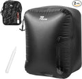 Vacuum Bags for Travel, 180° Open Zipper, IP67 Waterproof, Reusable Space Saver Compression Bags for Backpack, Suitcase(1 Pack, No Pump)