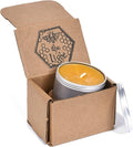BeeTheLight Beeswax Jar Candle - 100% Pure USA Bees Wax in Tin Container