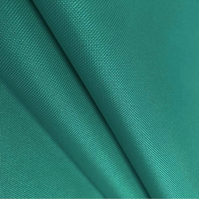 Foreate Waterproof Canvas Fabric by The Yard 600D Upholstery Fabric for Chairs 58" Wide Indoor Outdoor Water Resistant Canvas Polyester Material Sewing DIY Cloth, 15 Yards Teal
