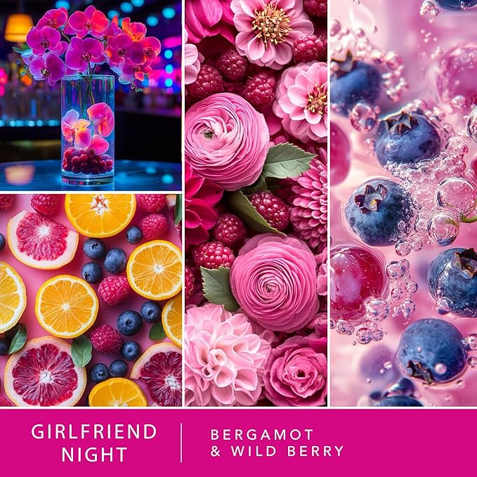 Scentsationals Wax Melts, Wax Cubes Strong Scent - Girlfriend Night - Long Lasting Scented for Warmer, 10oz (24-Cubes)