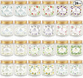 Scented Candle Set 24 Pack,White, Candle for Home Scented, Odor Eliminating, Stress Relief, Long Lasting Soy Wax Gift Set