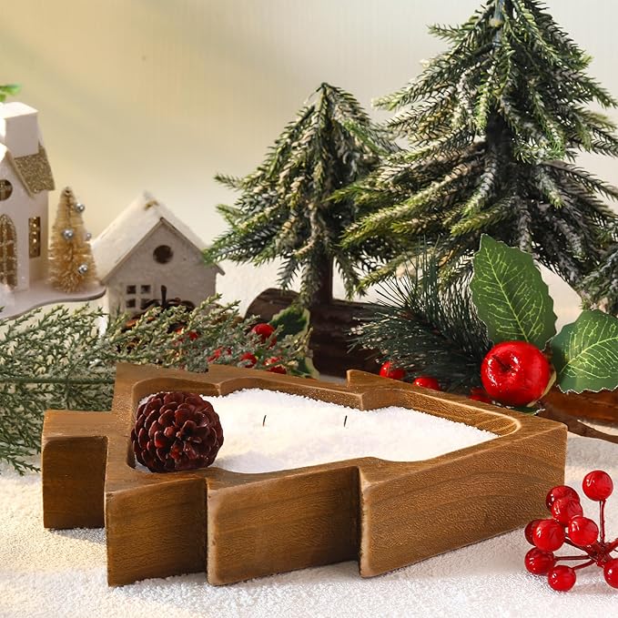 Conelist 2.2 lb Fir Scented Pearled Candle Sand Wax Set Customized Powder Making Candles Refill Kit Palm Wax All Natural Non Toxic with 10 Wicks for Gifts DIY Making