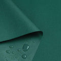 Waterproof Marine Canvas Fabric by The Yard 58" W 600D PVC Backing Water-Resistant Polyester Fabric Upholstery Material for Outdoor Indoor Marine Awning Tent Boat Furniture Cover DIY, 3 Yards Teal