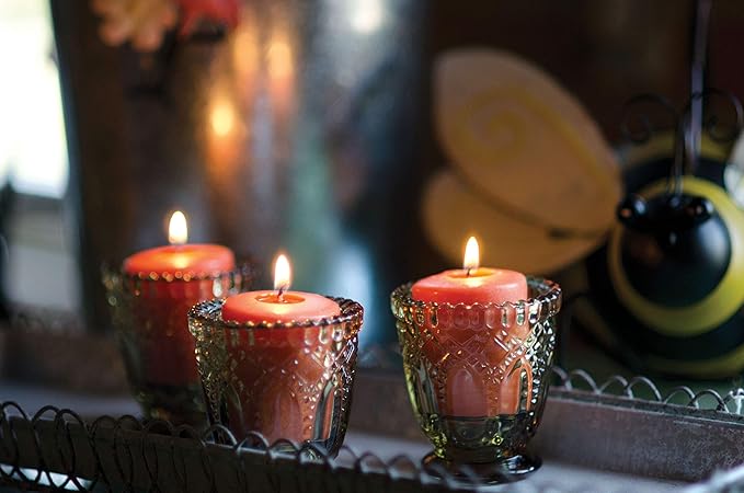 Root Candles Fall Scented Votive Candles Beeswax Blend Premium Handcrafted 20-Hour Votives, 18-Count, Pumpkin Spice