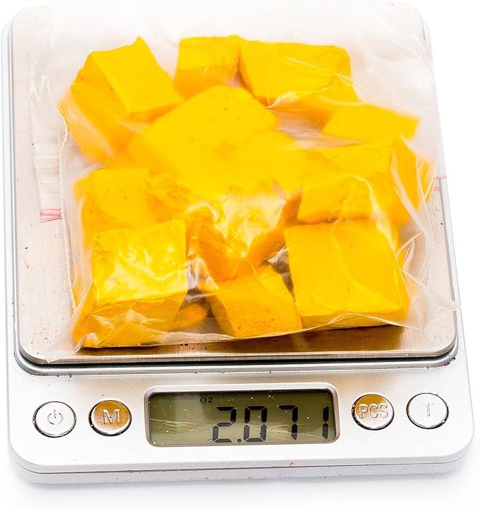 Yellow Candle Dye 2oz for Soy Candle Making – Candle Shop Premium Color Dye Blocks for Soy Wax, Beeswax, Paraffin - Candle Wax Dyes