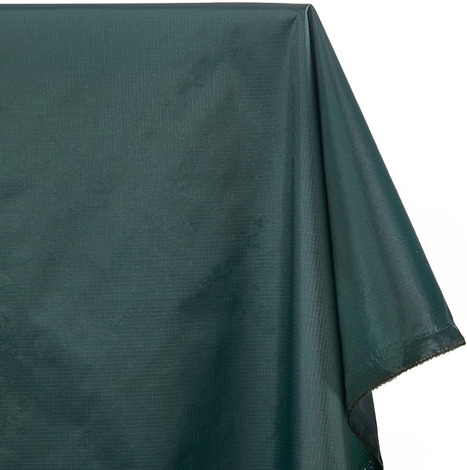 Ottertex Nylon Ripstop Fabric Waterproof Heavy Duty Outdoor Lightweight By The Yard Wholesale - Hunter Green (1 Yard)