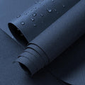 ANMINY 100% Waterproof Outdoor Fabric 8 Yards, 58" W 600D Marine Canvas Fabric with PVC Backing, Ripstop Upholstery Material by The Yard for Furniture Boat Covers Tent Awning, Blue