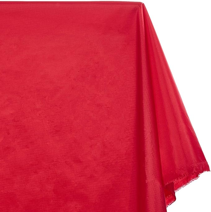Ottertex Nylon Ripstop Fabric Waterproof Heavy Duty Outdoor Lightweight By The Yard Wholesale - Red (1 Yard)