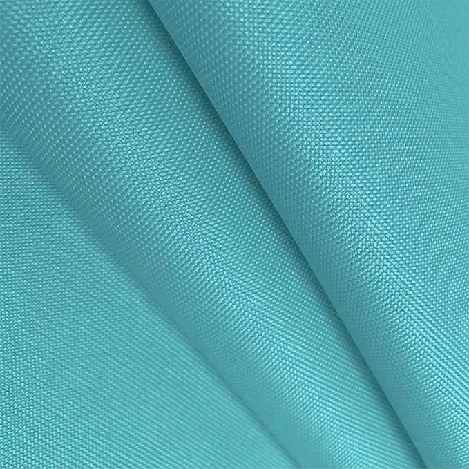 Foreate Waterproof Canvas Fabric by The Yard 600D Upholstery Fabric for Chairs 58" Wide Indoor Outdoor Water Resistant Canvas Polyester Material Sewing DIY Cloth, 1 Yard Pale Turquoise