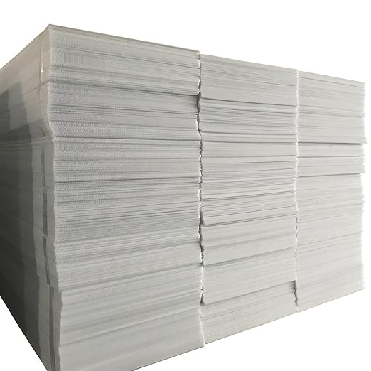 10 Pack 24"x18" White Corrugated Plastic Blank Lawn Yard Signs Sheet 4mm Extra Durability for DIY Advertising, House Sales, Party, Businesses, Guidepost, Guinea Dog Pig Cage