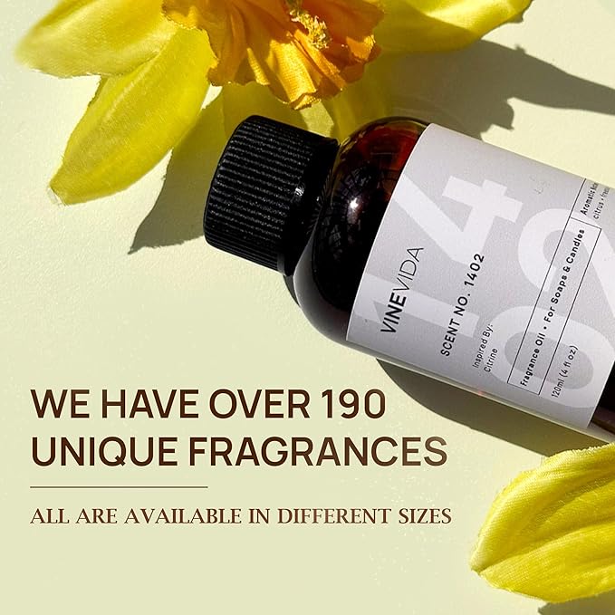 VINEVIDA [4 oz] Snickerdoodle; Fragrance Oil for Candle Making and Soap Making - Premium Candle Scents for Soy Candles