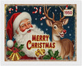 AIVKIEJK Diamond Painting Kits for Adults - Christmas 1950 Santa Claus and Deer Painting DIY 5D Full Drill Diamond Dots Paintings with Diamonds Gem Art and Crafts Home Decor 16"x20"
