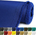 Waterproof Canvas Fabric by The Yard 58inch 600D Upholstery Material Polyester Fabric Outdoor Water Resistant Fabric for Sewing Chair Patio Cushion Purse Bag Interior, Pre Cut 2 Yard Royal Blue