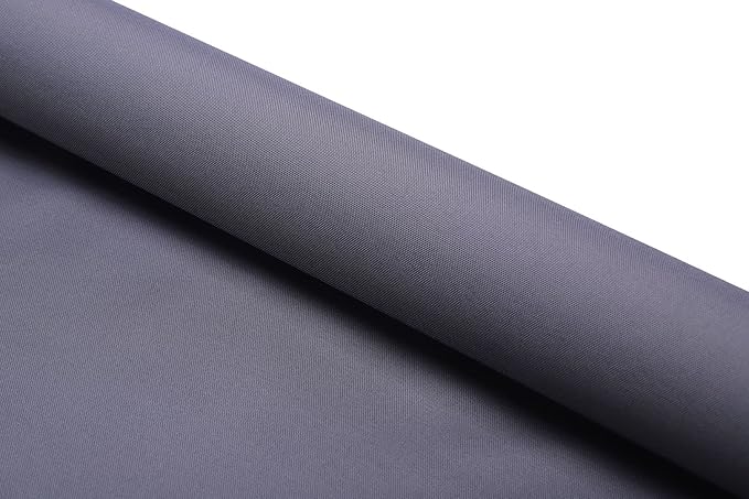 Canvas Oxford Fabric Marine Waterproof Outdoor Awning 600 Denier Coal (Cut Separate by Yard for Prime Orders-1 Yard) (60"x36")