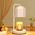 XJZJY Candle Warmer Lamp with Timer Dimmer,Adjustable Height Candle Warmer,Candle lamp for Scented Wax Jar Candles,Gifts for Mom Women, House Warming Gifts for New Home Bedroom Decor,White