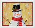 AIVKIEJK Diamond Painting Kits for Adults - Festive Snowman Red Scarf Painting DIY 5D Full Drill Diamond Dots Paintings with Diamonds Gem Art and Crafts Home Decor 16"x20"