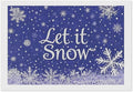 AIVKIEJK Diamond Painting Kits for Adults - Festive Snowflake Christmas Let It Snow Painting DIY 5D Full Drill Diamond Dots Paintings with Diamonds Gem Art and Crafts Home Decor 8"x12"