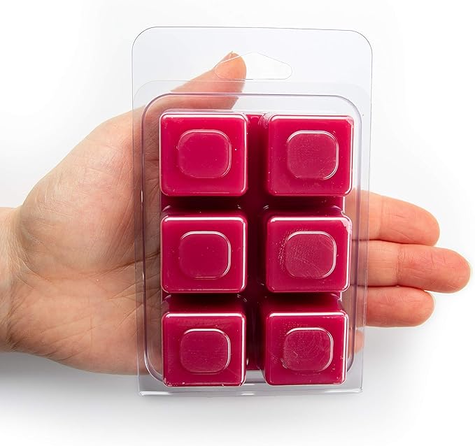 Shortie's Candle Company Rose Petals Wax Melts Multi Pack - Formula 117-2 Highly Scented 3 Oz. Bars (6 Oz. Total) - Made with Natural Oils - Flower & Floral Air Freshener Cubes Collection