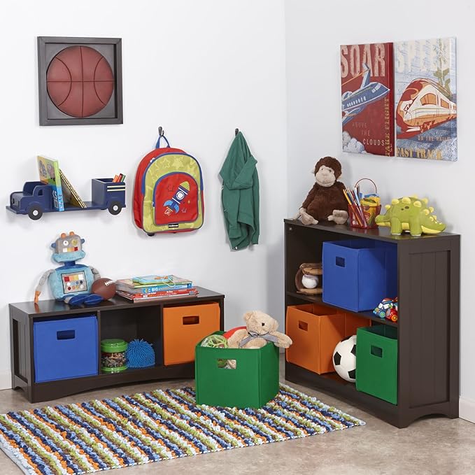 RiverRidge Horizontal Bookcase, Espresso