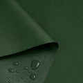 Waterproof Marine Canvas Fabric by The Yard 58" W 600D PVC Backing Water-Resistant Polyester Fabric Upholstery Material for Outdoor Indoor Marine Awning Tent Boat Furniture Cover DIY, 5 Yards Green