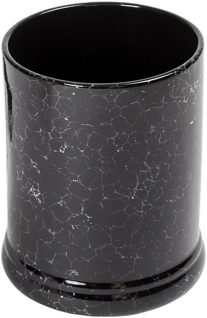 Black Marble Ceramic Stoneware Electric Jar Candle Warmer