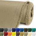 Waterproof Canvas Fabric by The Yard 58inch 600D Upholstery Material Polyester Fabric Outdoor Water Resistant Fabric for Sewing Chair Patio Cushion Purse Bag Interior, Pre Cut 2 Yard Khaki