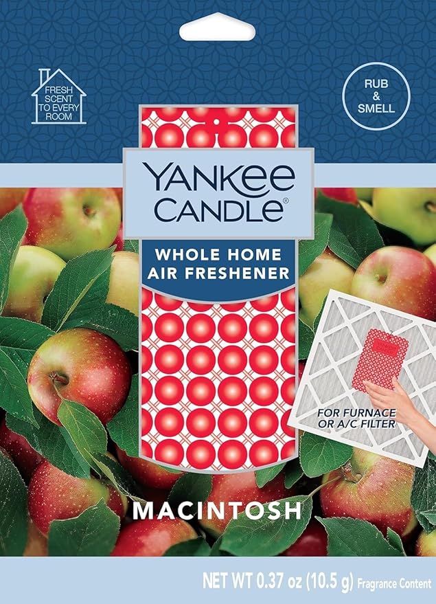 Yankee Candle Macintosh Whole Home Air Freshener (Pack of 4)