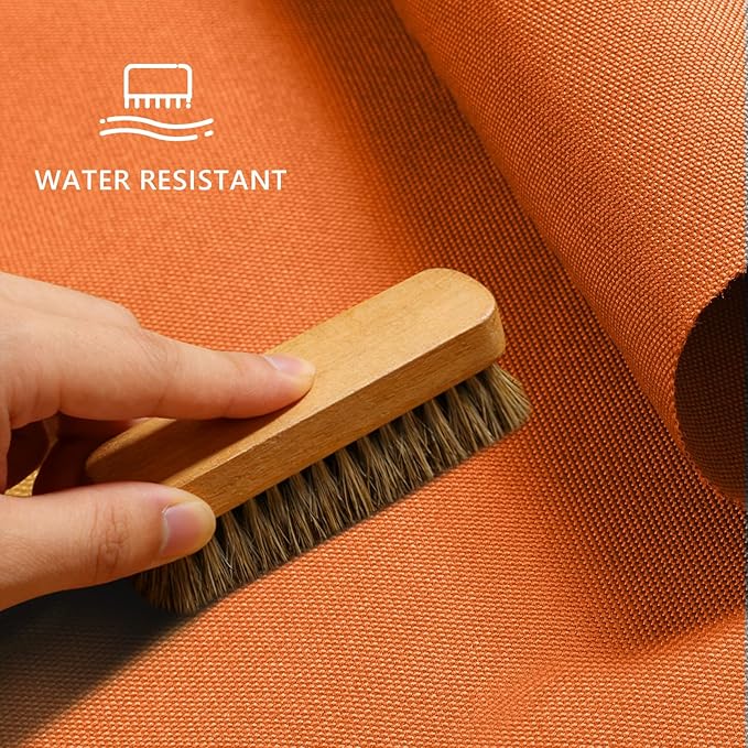 Waterproof Canvas Fabric by The Yard 58inch 600D Upholstery Material Polyester Fabric Outdoor Water Resistant Fabric for Sewing Chair Patio Cushion Purse Bag Interior, Pre Cut 2 Yard Orange