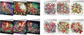 DoxQcs 5D Diamond Art Painting Greeting Cards Kit, DIY Cards for Blessings Congratulations Gifts, Greeting Card Set for Birthday Thanksgiving Day Christmas Halloween-2PCS-1
