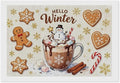 Diamond Painting Kits for Adults - Hello Winter Ice Cream & Gingerbread Snowflakes & Candles Painting DIY 5D Full Drill Diamond Dots Paintings with Diamonds Gem Art And Crafts Home Decor 8"x12"